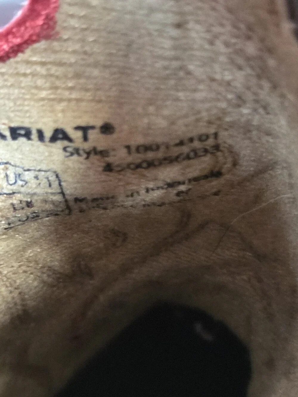 Ariat kids leather